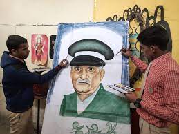 Children Pay Tribute to CDS Bipin Rawat: बच्चों ने पोट्रेट बनाकर दी शहीद चीफ ऑफ डिफेंस स्टाफ बिपिन रावत को श्रद्धांजलि