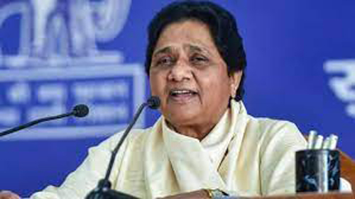 Mayawati said : मायावती ने कहा- पीएम  मोदी की सुरक्षा में चूक निंदनीय