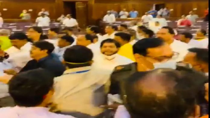 Heavy Ruckus in West Bengal Assembly