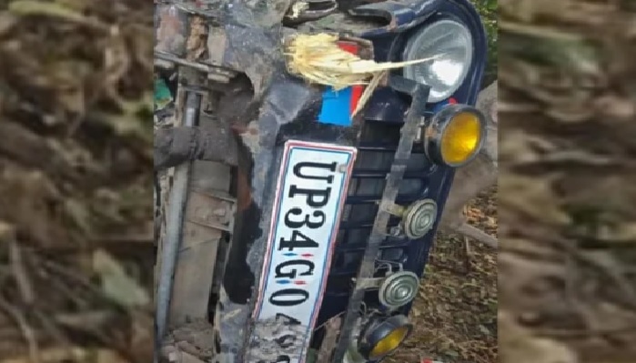 Sitapur Accident: हाईवे पर गश्त कर रही पुलिस जीप को अज्ञात वाहन ने मारी टक्कर, एक दरोगा की मौत, तीन सिपाही घायल