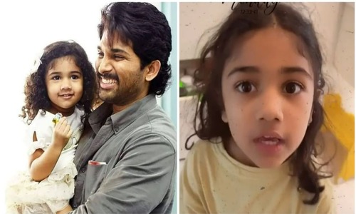 Allu Arjun : आप भी देख हैरान रह जाएंगे अल्लू अर्जुन की बेटी अरहा का योग, 6 साल की बेटी को देख खुला रह गया पुष्पा राज का मुंह