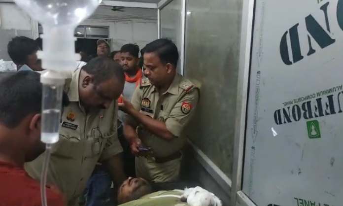 Unknown Miscreants Shot A Shopkeeper In Kudwar Police Station Area