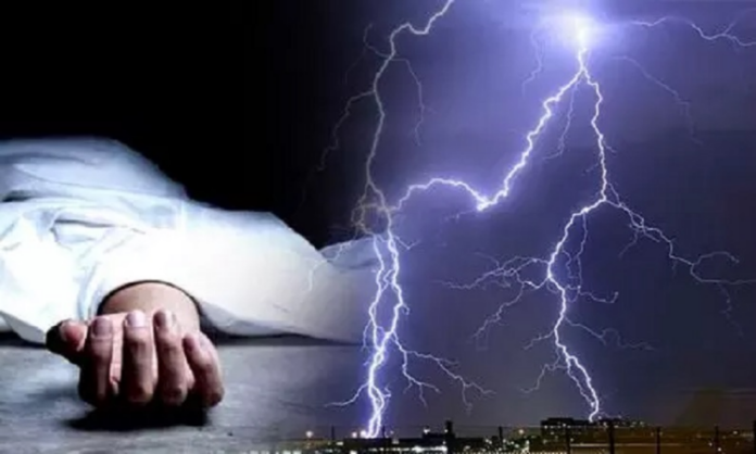 5 people died due to lightning in UP, one person burnt