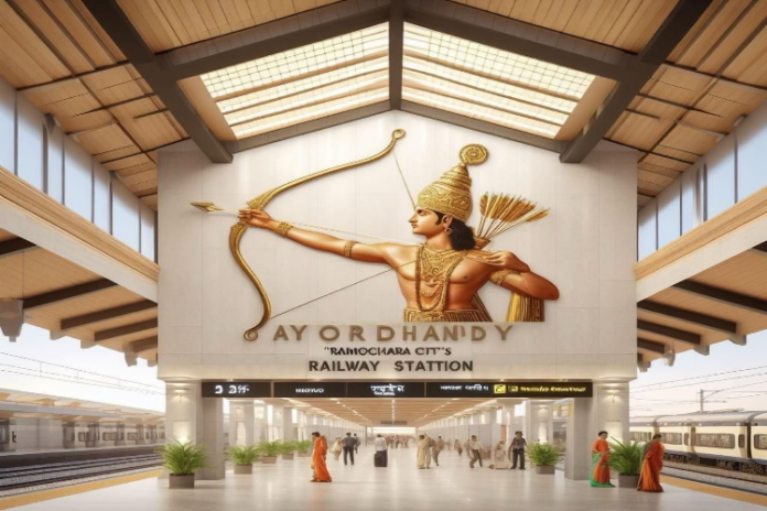 Ayodhya Railway Station Viral Photos
