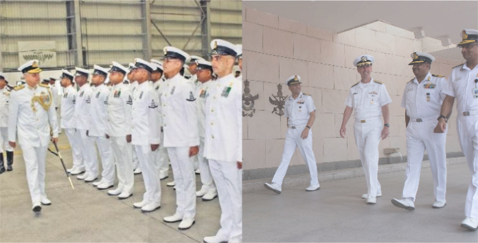 Indian Navy officers