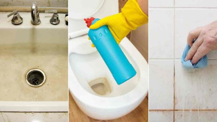 Bathroom cleaning Tips