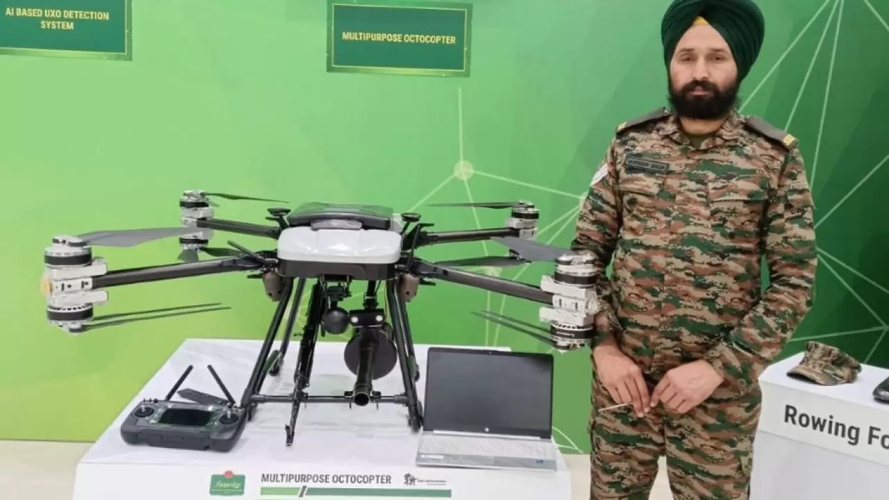 Octocopter Drone : आ गया सेना का ऑक्टोकॉप्टर, जासूसी करेगा और AK- 47….. और भी बहुत कुछ