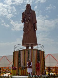 PM unveils a statue of Sant Ravidas at Varanasi