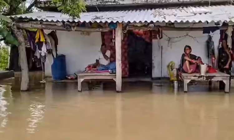 UP Flood: आसमानी आफत ने यूपी में मचाया कोहराम, 12 जिलों के 633 गांव बाढ़ प्रभावीत, इतने लोगों की मौत